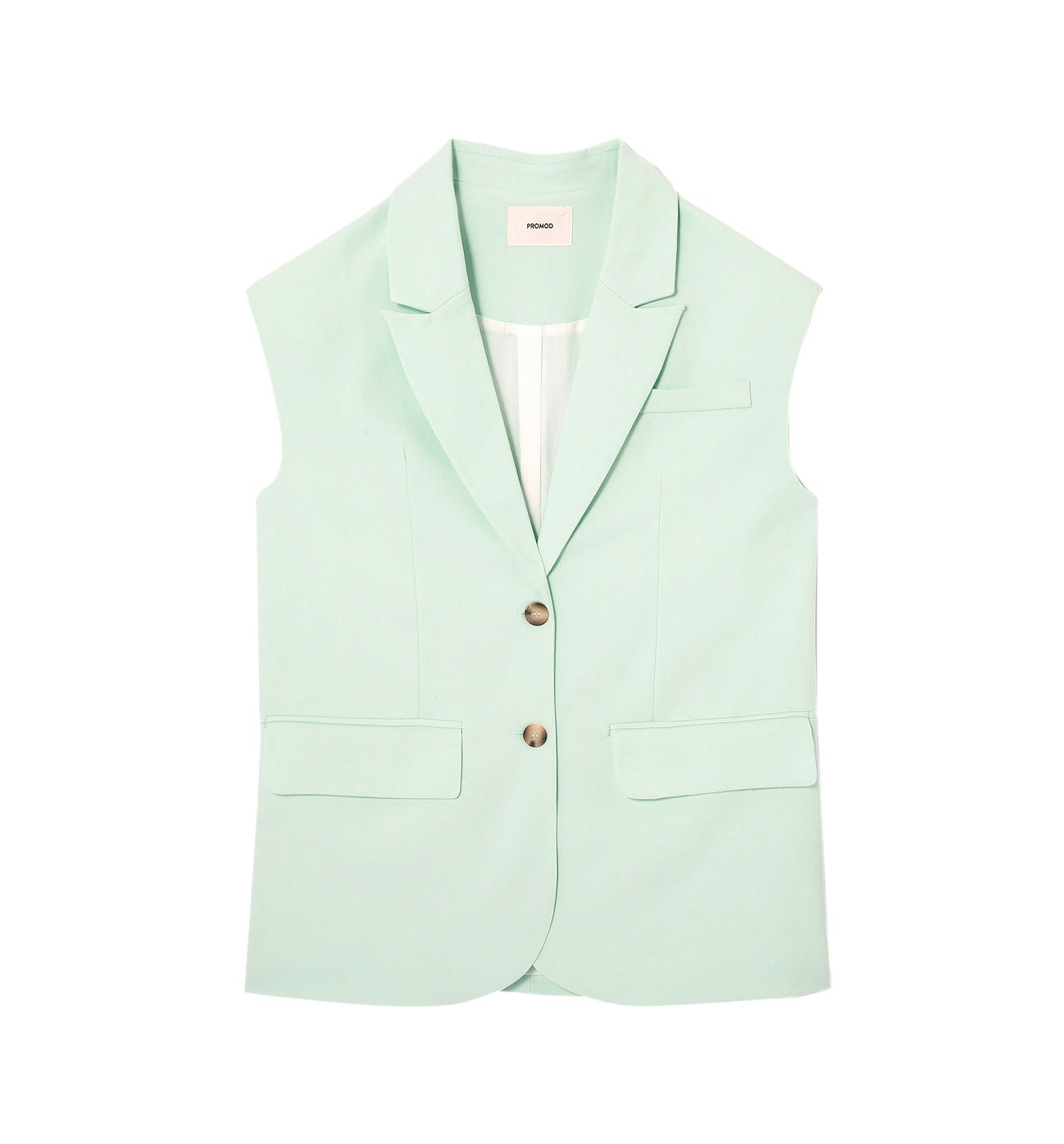 Veste de tailleur sans manches - Jade