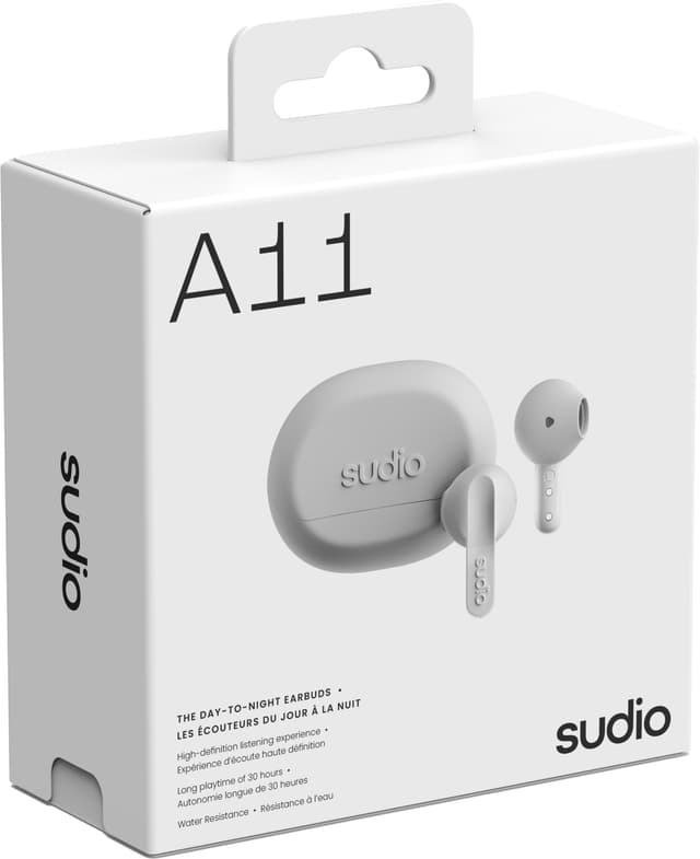 Sudio A11 true wireless earbuds (hvid)