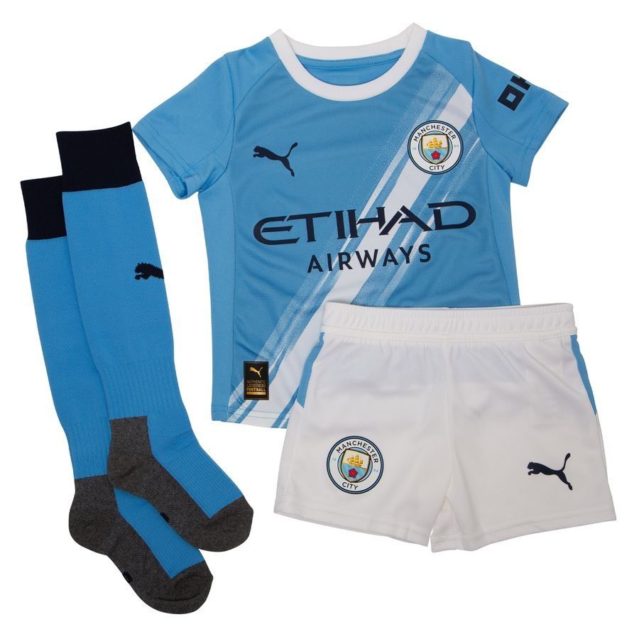 Manchester City Maillot Domicile 2025/26 Mini-Kit Enfant
