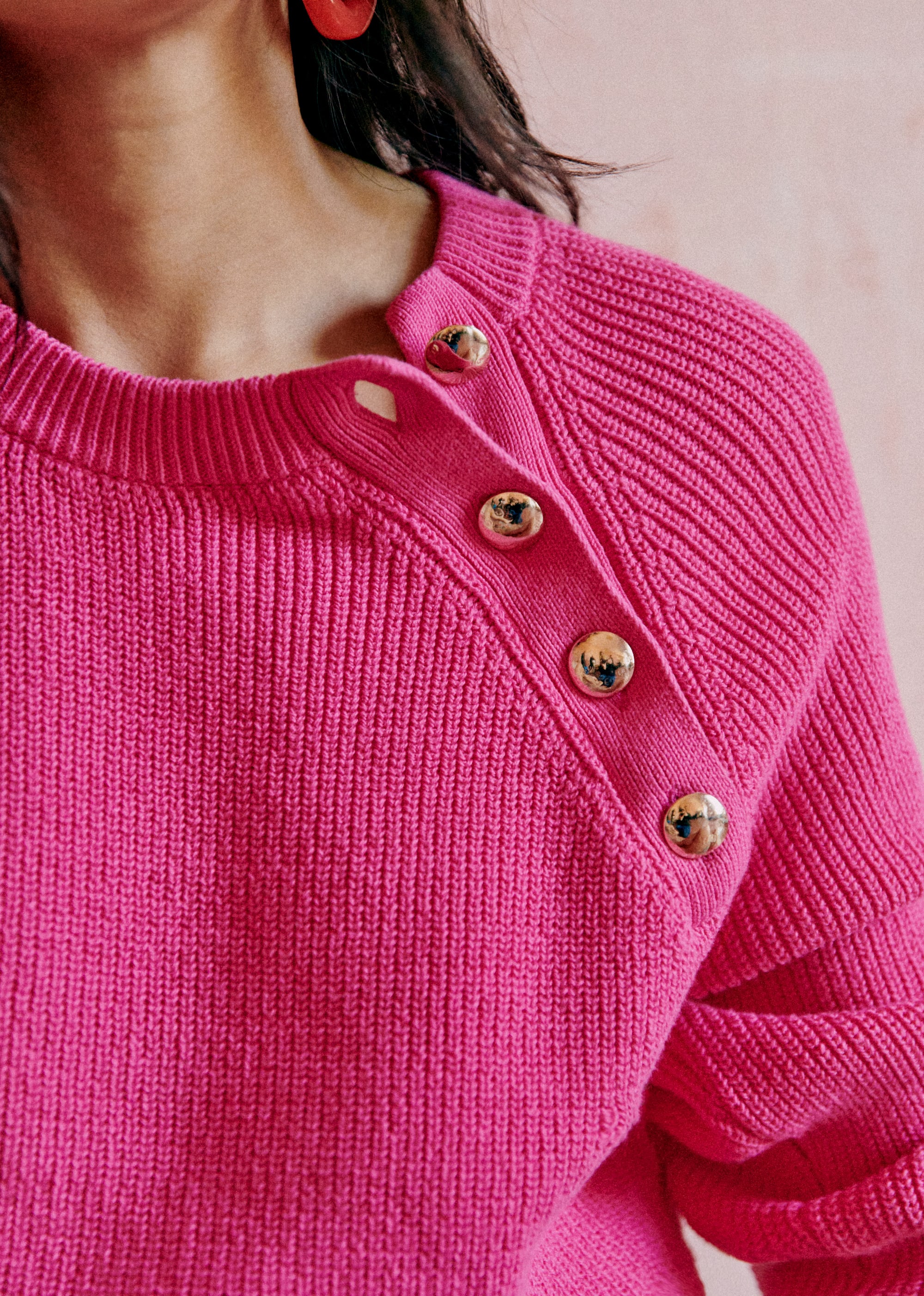 Pull Gary - Création rose - Magnolia - E-SHOP/MAILLE 5905425