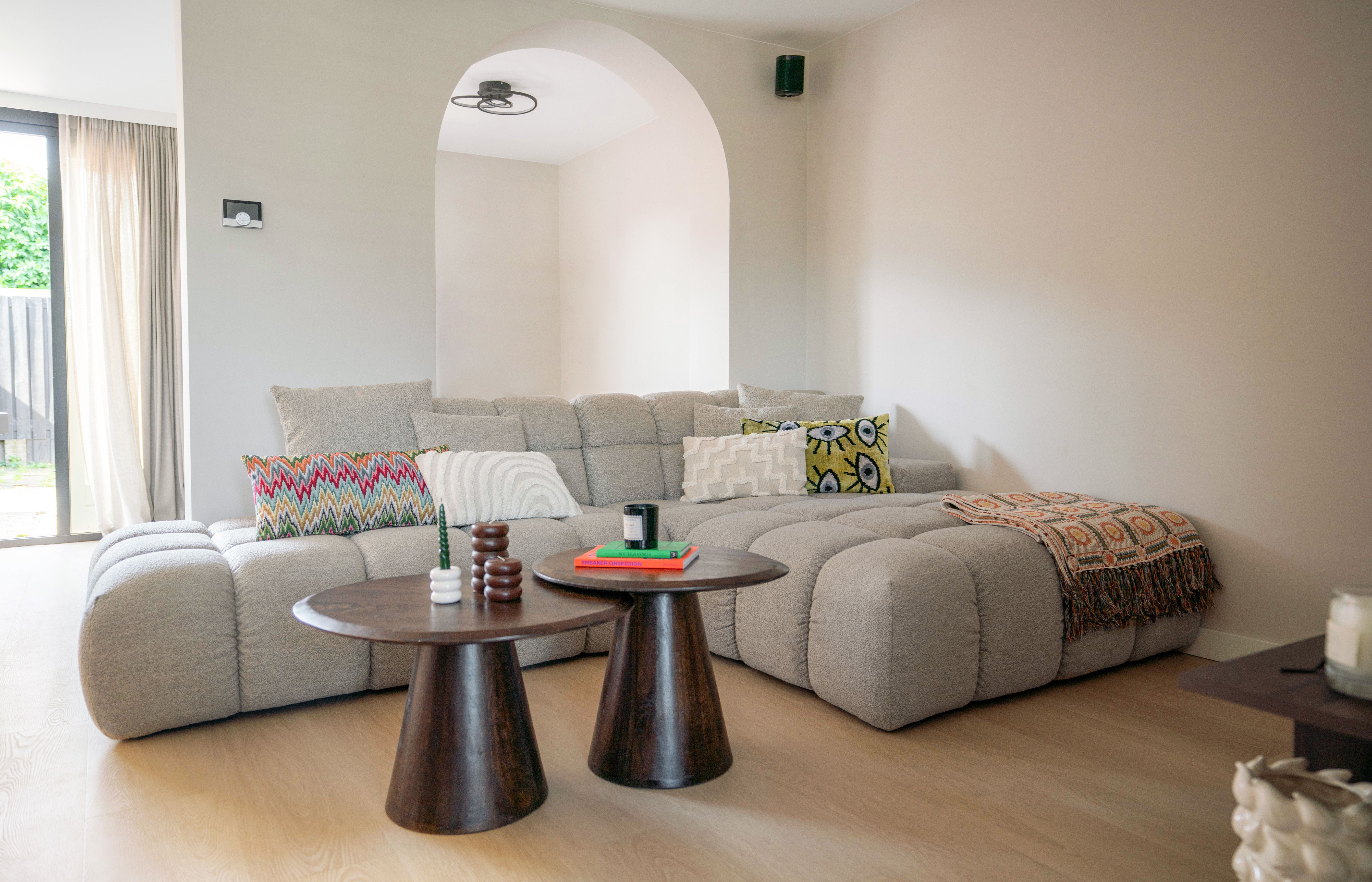 Loungebank Trentino B256 x D192 x H80 cm