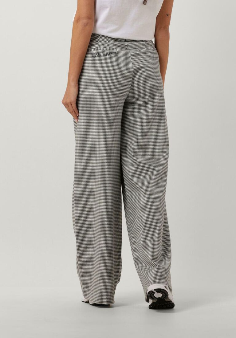 ALIX THE LABEL grijze alix the label pantalon ladies woven mini check pants