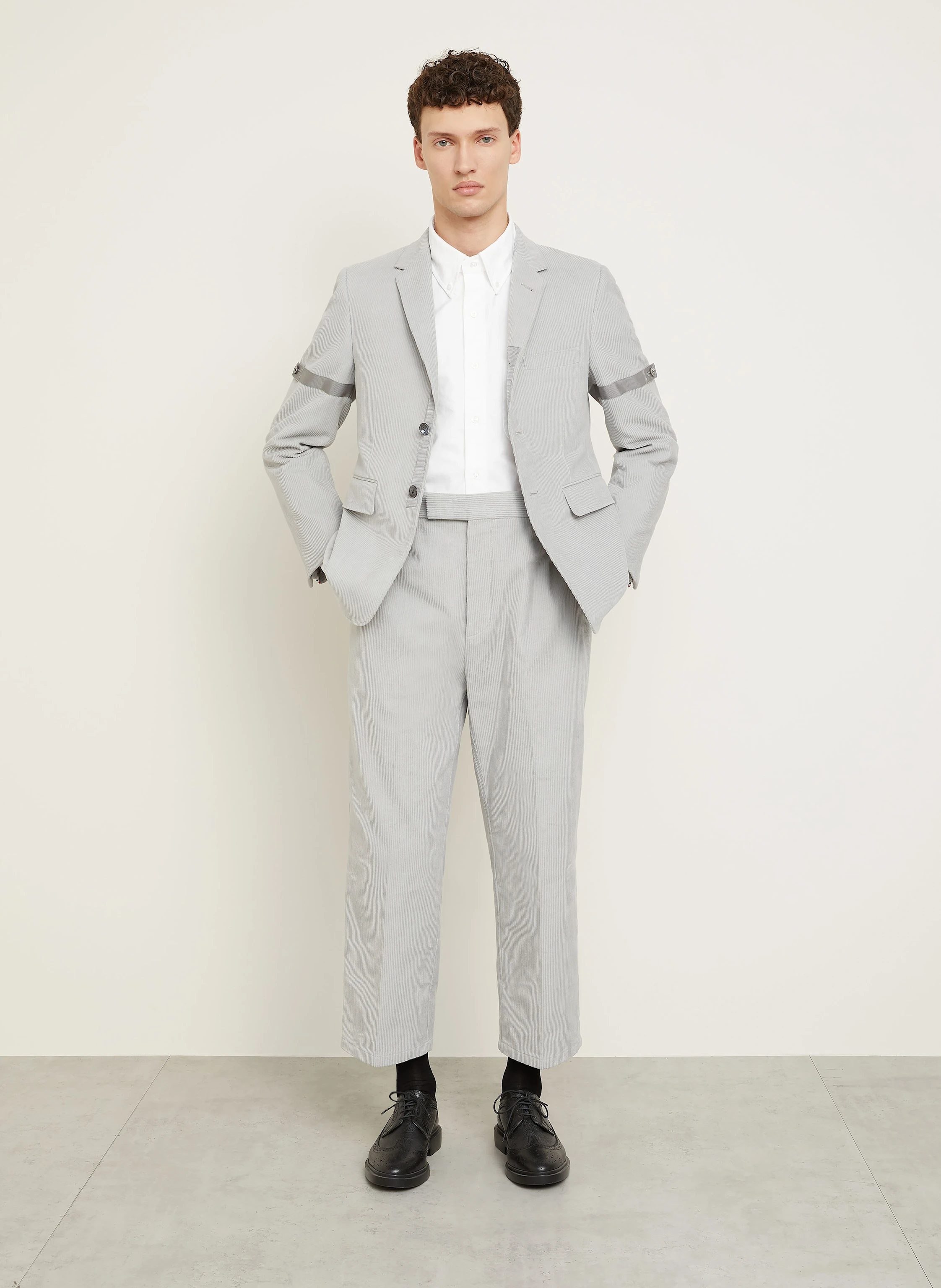 THOM BROWNE. Anzughose Regular Fit aus Cord