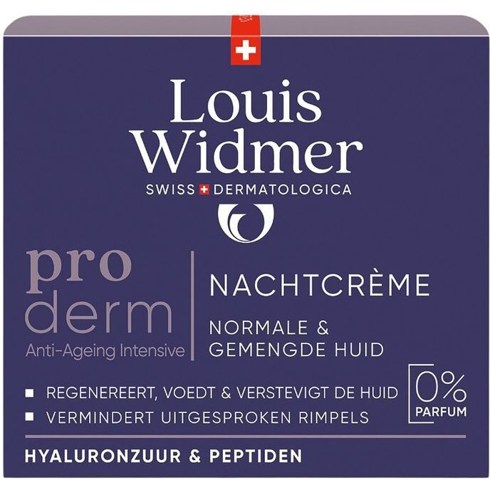 Widmer proderm Crème de Nuit 50 ml sans parfum