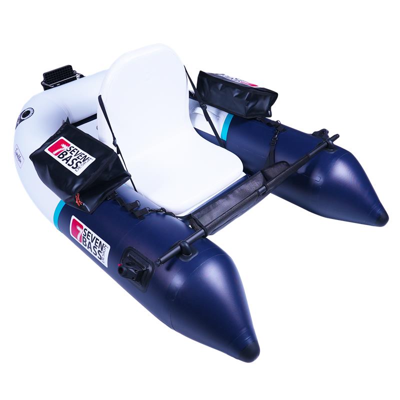 Float Tube Seven Bass Expedition Navy-White