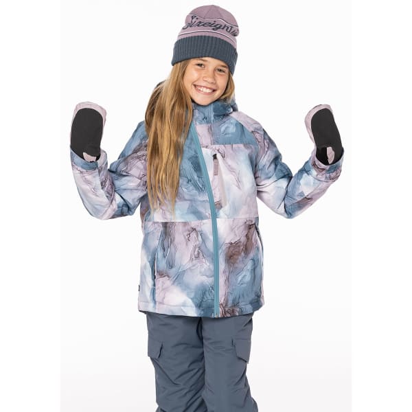 Veste snowboard 686 GIRLS HYDRA INSULATED JKT DUSTY ORCHID MARBLE