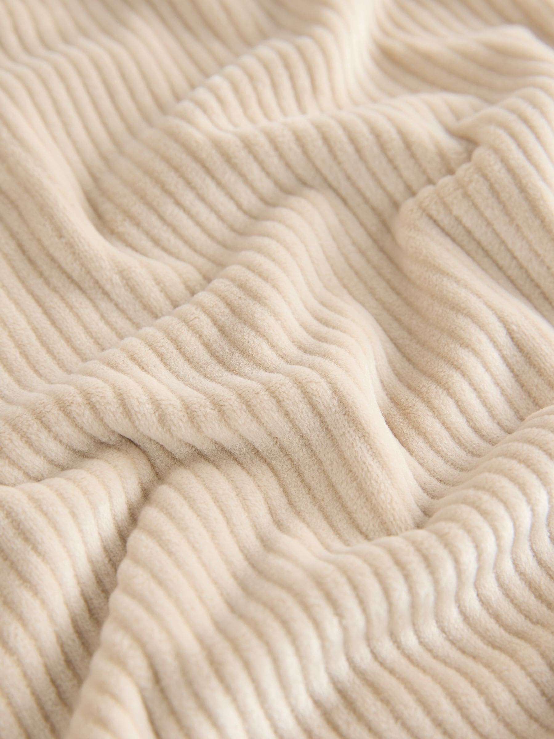 Crème geribbeld - Behaaglijke fleece pyjama (9 mnd-16 jr)