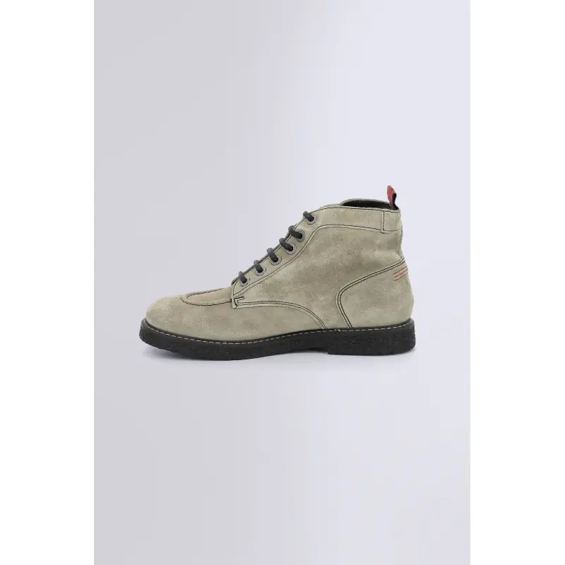 KICK LEGENDARY BEIGE BOTTINES Cuir Homme