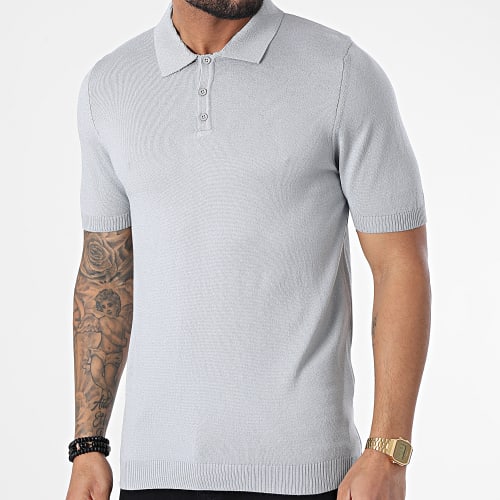 Polo Manches Courtes ALP-312 Gris