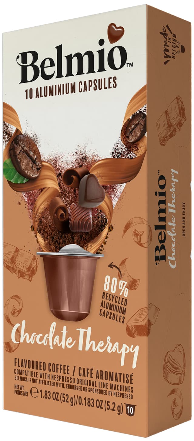 Belmio Chocolate Therapy kapsler til Nespresso (10 stk.)