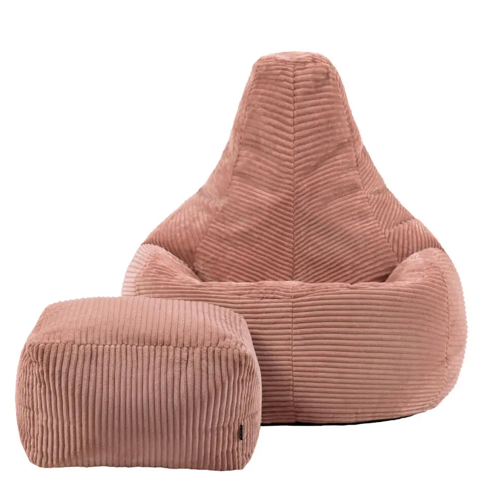 icon Zitzak en Poef Dalton - Corduroy Zitzak - Oud roze
