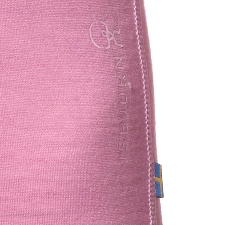 Isbjörn of Sweden Kids' Husky Sweater Baselayer Frost Pink