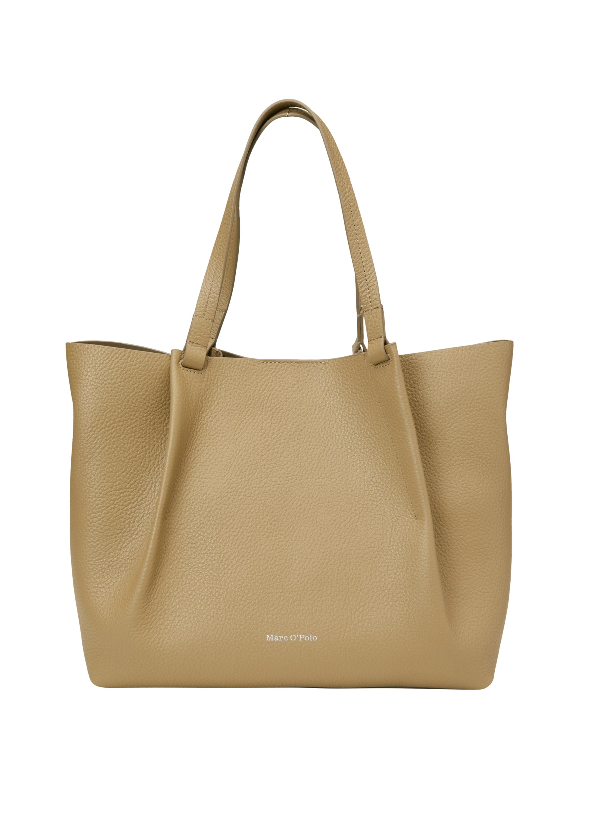 Shopper aus genarbtem Rindsleder