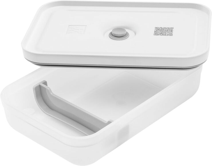 Zwilling FRESH & SAVE Vakuum madkasse, semitransparent/grå, Str L Transparent