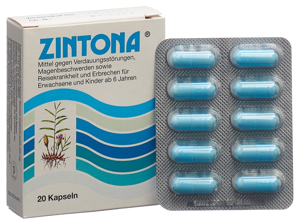 ZINTONA Kaps Blist 20 Stk