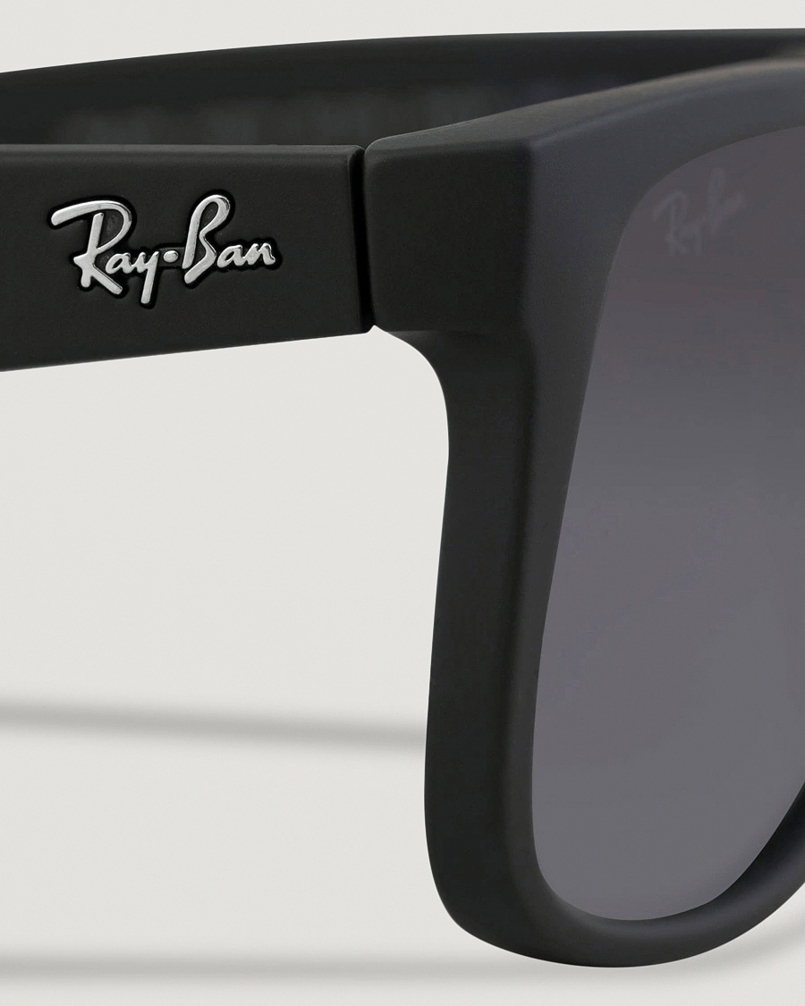 Ray-Ban 0RB4165 Justin Sunglasses Matte Black