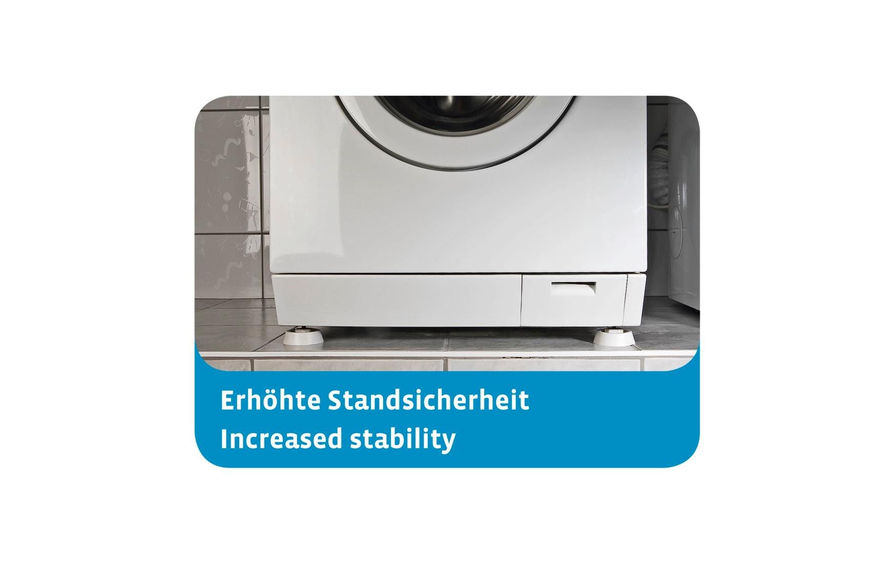 Vibrationsdämpfer 4 StückVibrationsdämpfer für stabile Aufstellung und geräuscharmen Betrieb