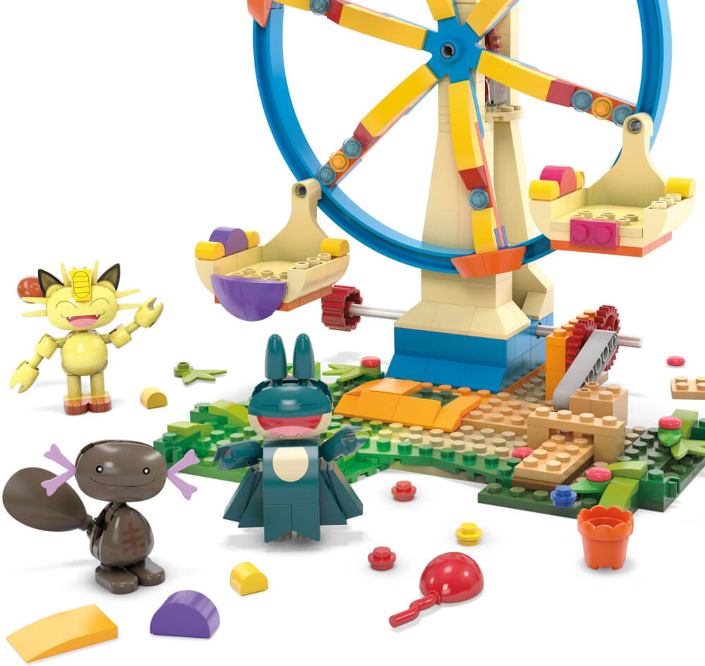 MEGA Pokémon esaß auf dem Riesenrad