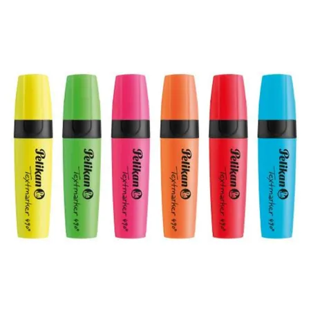 Pelikan Textmarker Etui mit 6 Stück,