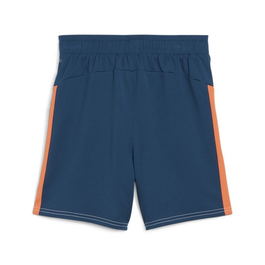 PUMA Short d'Entraînement NJR Creativity - Ocean Tropic/Hot Heat Enfant