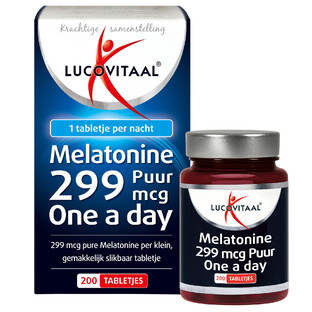 Lucovitaal Melatonine Puur 299mcg Tabletten 200TB
