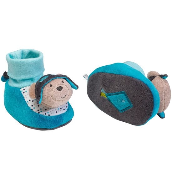Lazare chaussons   Bleu        0-6 mois   de               Sauthon Baby Déco