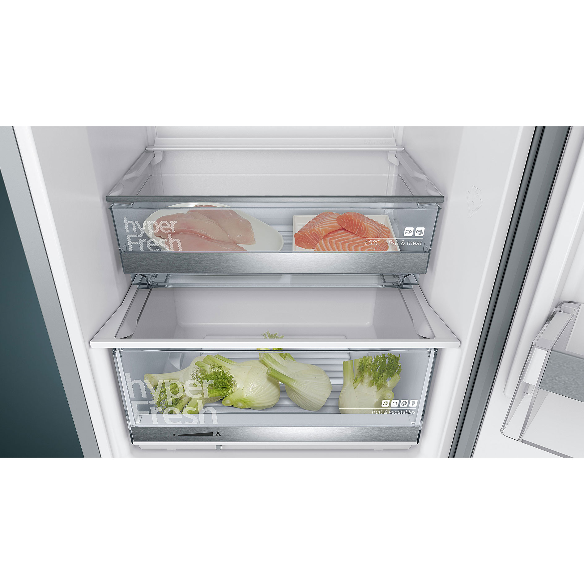 SIEMENS Kühl-Gefrierkombination KG39EAICA - weiß - C