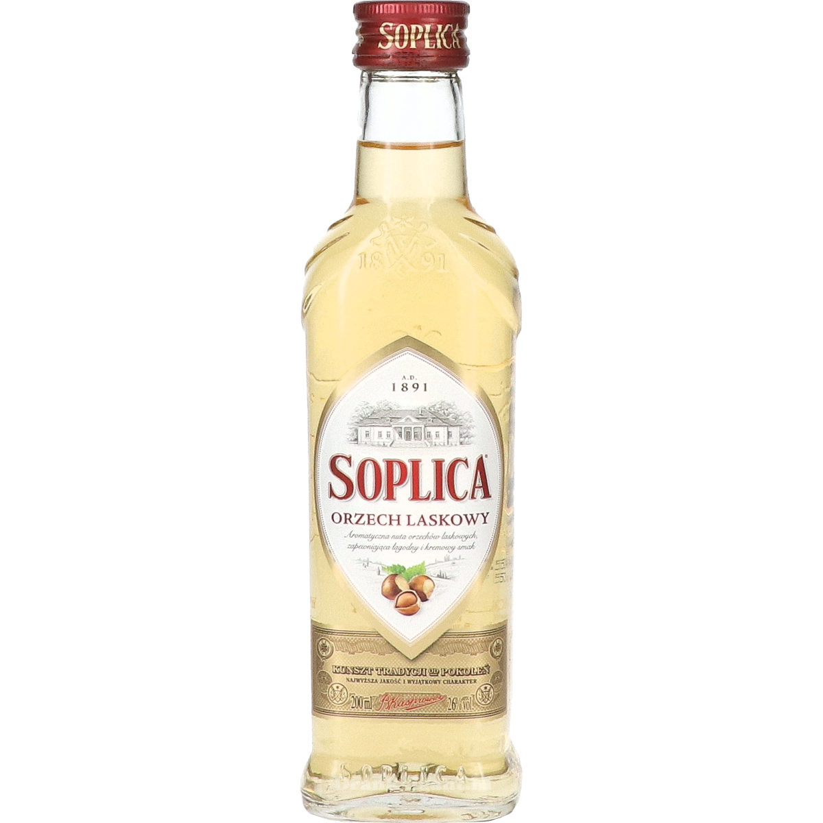 Soplica Hazelnoot - Orzech Laskowy Klein 20 cl