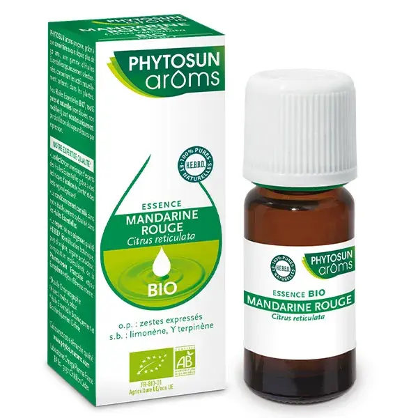 Óleo Essencial Orgânico Phytosun Arôms com Aroma de Tangerina Vermelha 10ml