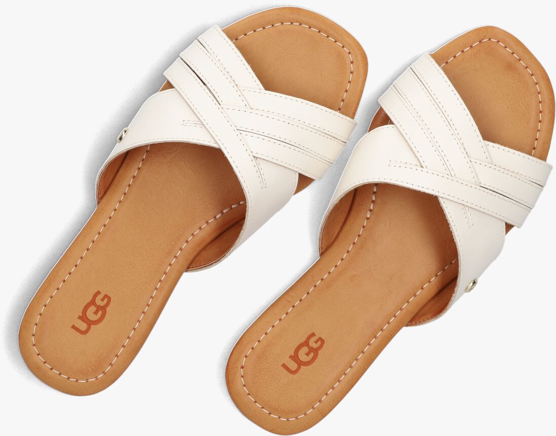 UGG witte ugg slippers w kenleigh slide