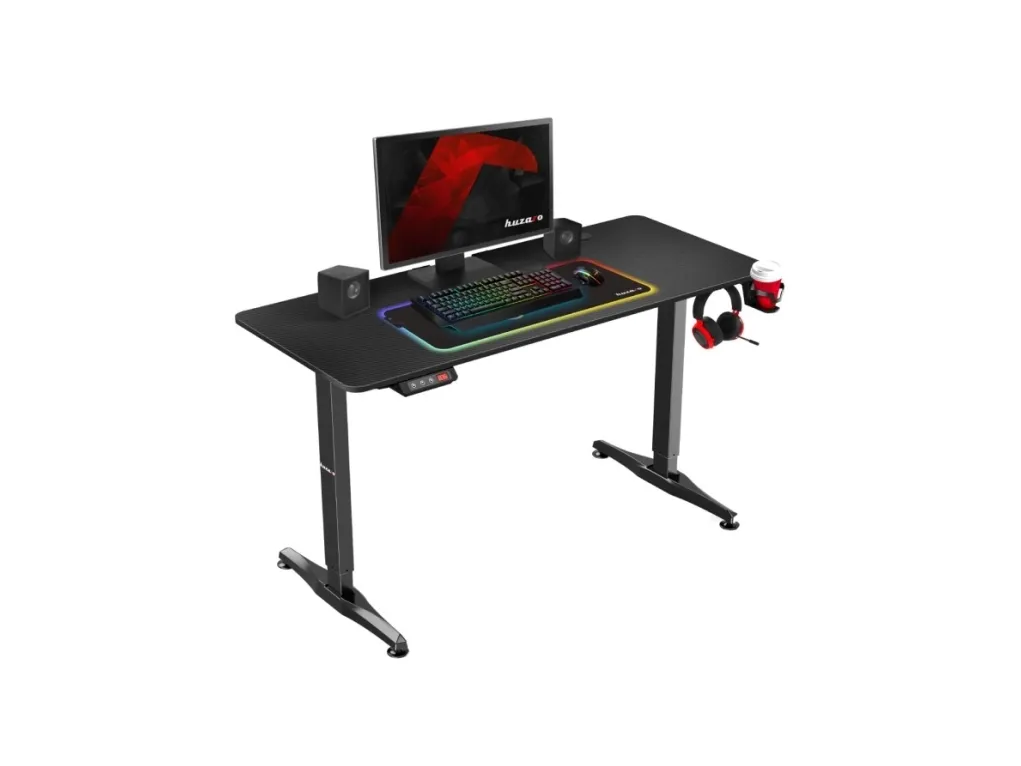 Biurko Huzaro Hero 8.5 sort 140 cmx60 cm