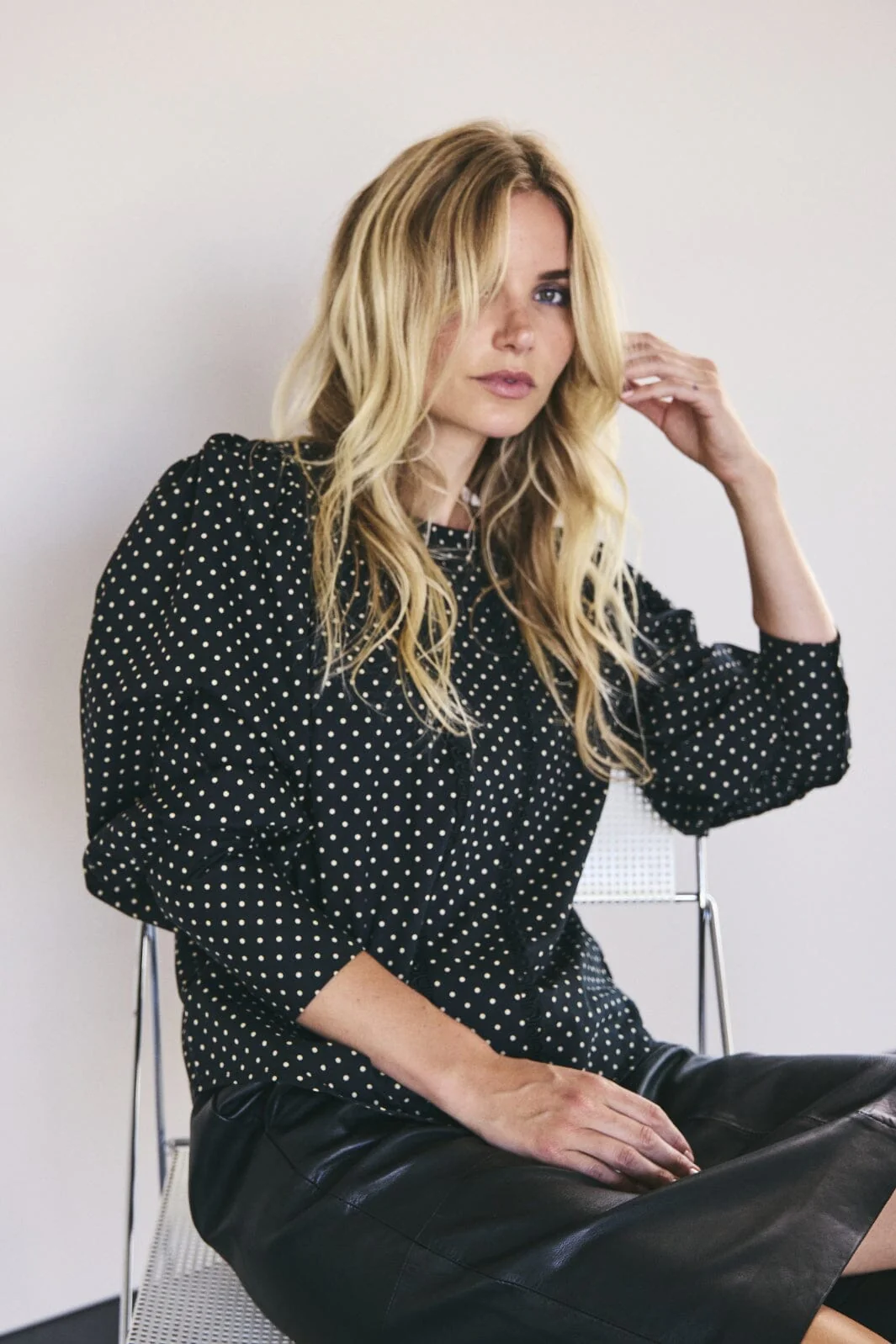 Co´Couture Davinacc Dot Shirt 35715
