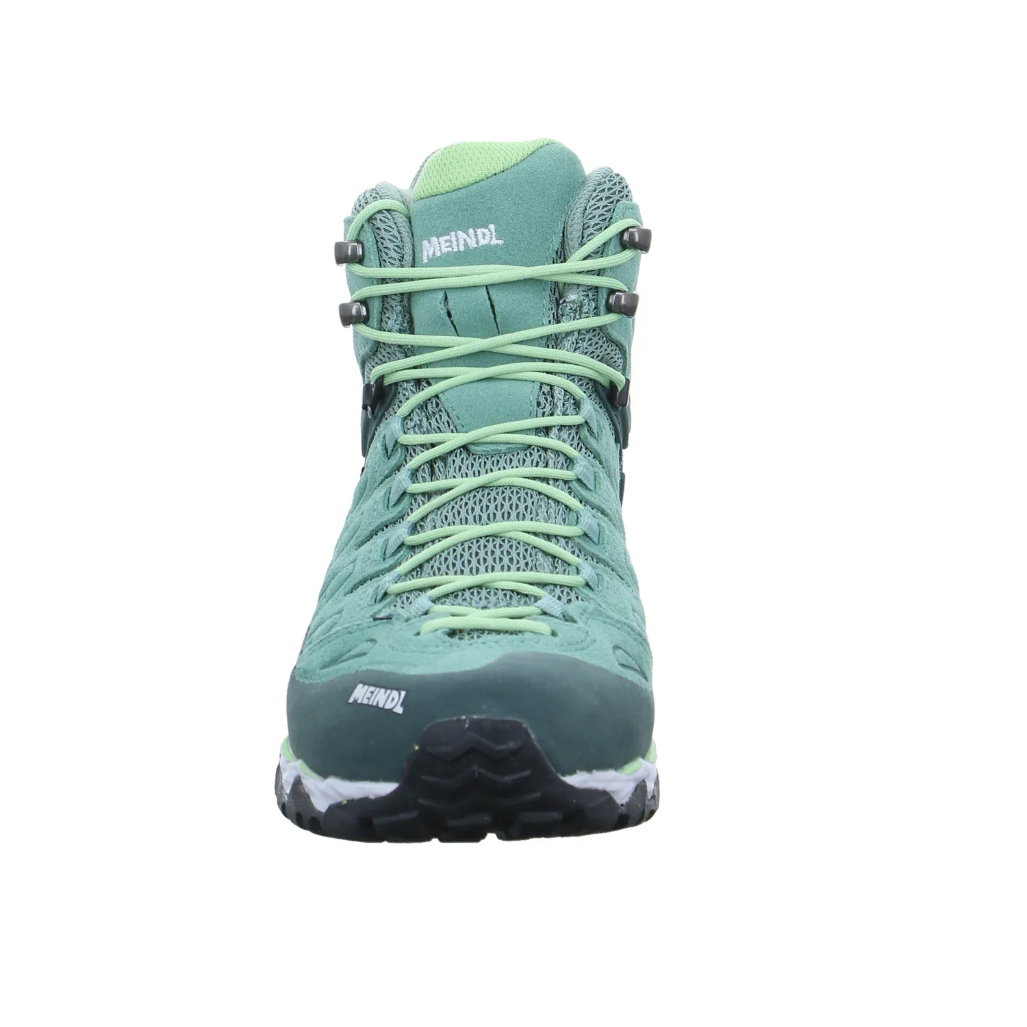 MEINDL Wander- Bergschuh Damen Pastelgrün Leder  Gore-Tex