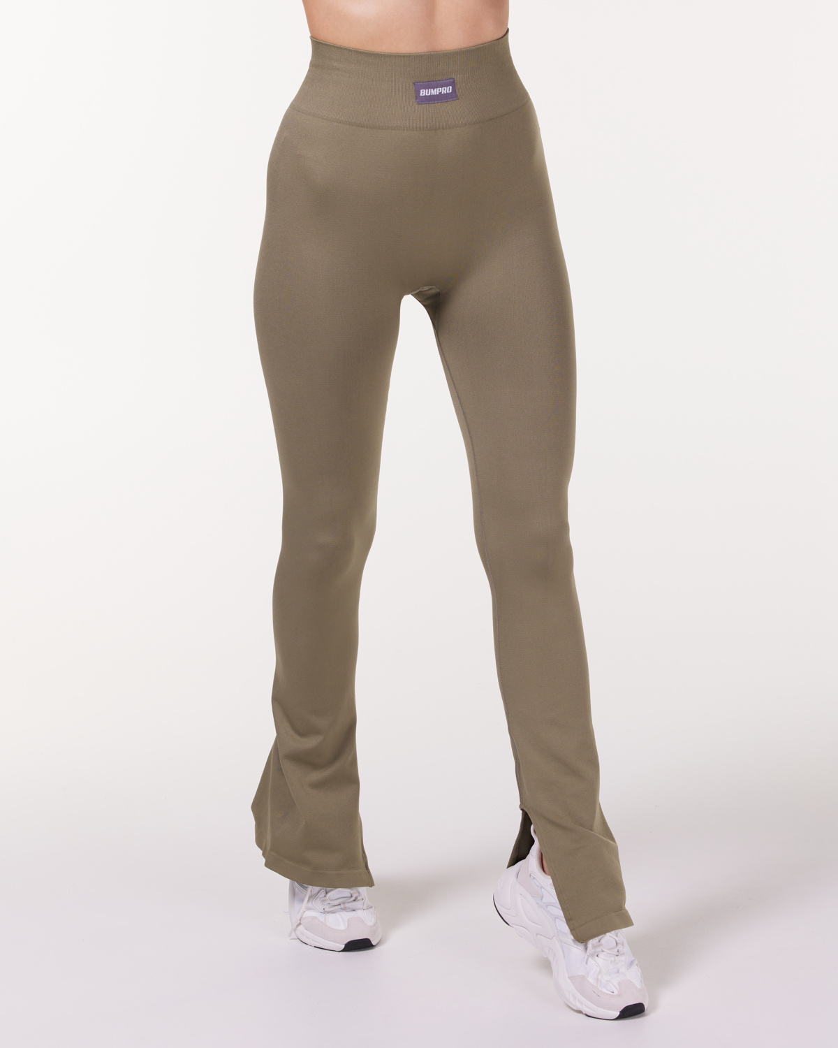 Bumpro Future Court Seamless Slit Tights Green Mermaid