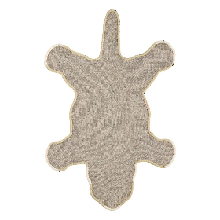 Doing Goods Tapis tigre à fleurs | Beige