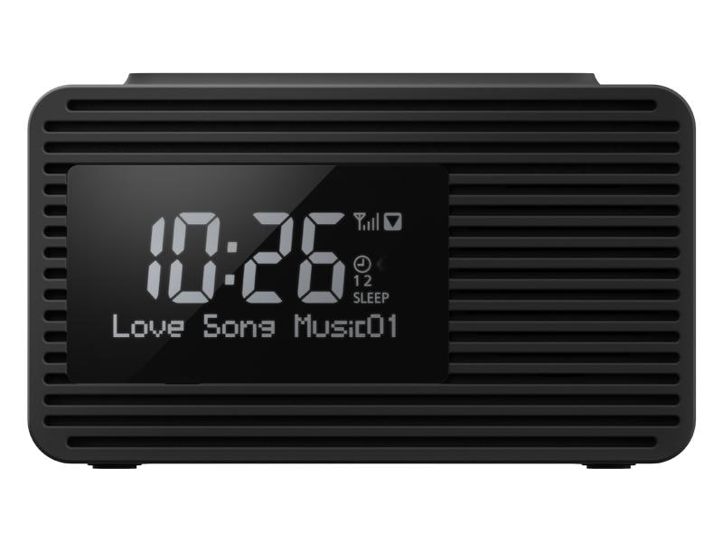 Panasonic Radiowecker RC-D8 Schwarz DAB -Radiowecker mit warmem Klang