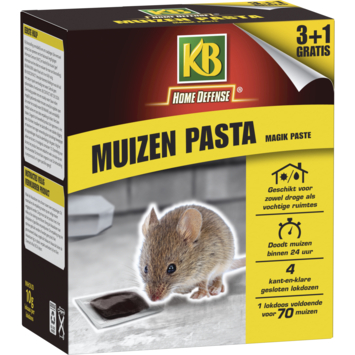 KB muizenpasta met lokstation 4st