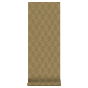 Vliesbehang Romee warm gold 120983