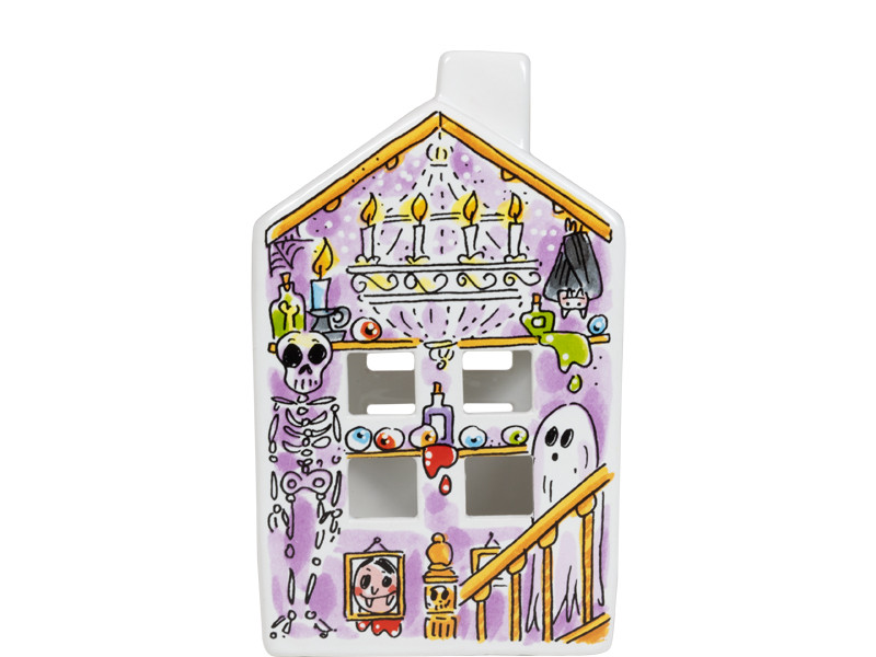Theelicht huis Halloween