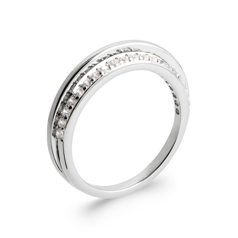Bague Femme - Argent 925 - Oxyde de zirconium