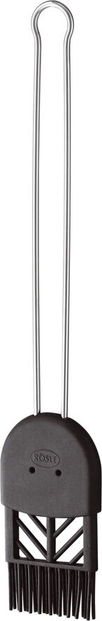 Rösle Bagepensel stål/sort L26cm B5,1cm Stål, sort
