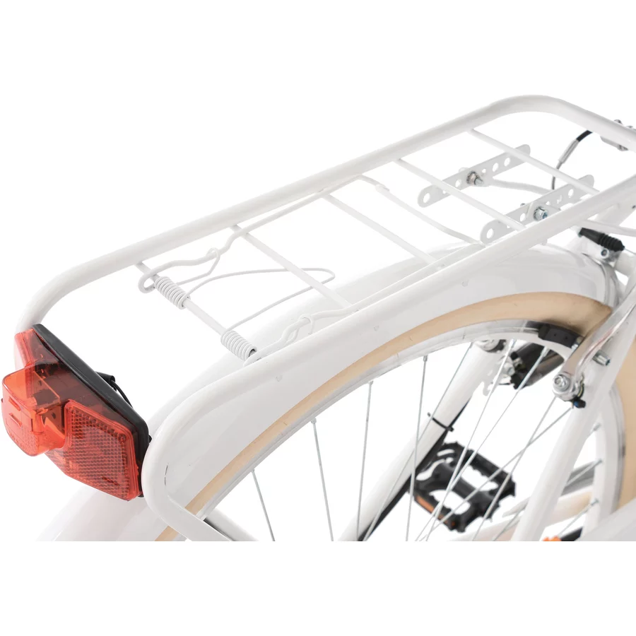 KS Cycling Damenfahrrad Cityrad 6-Gänge Balloon 28 Zoll Weiß