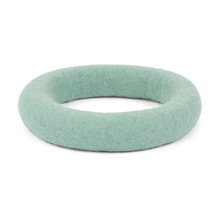 myfelt - Fine Hundespielzeug, Ring, türkis