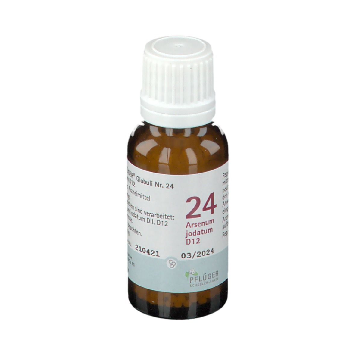 BIOCHEMIE PFLÜGER® Nr. 24 Arsenum jodatum D12