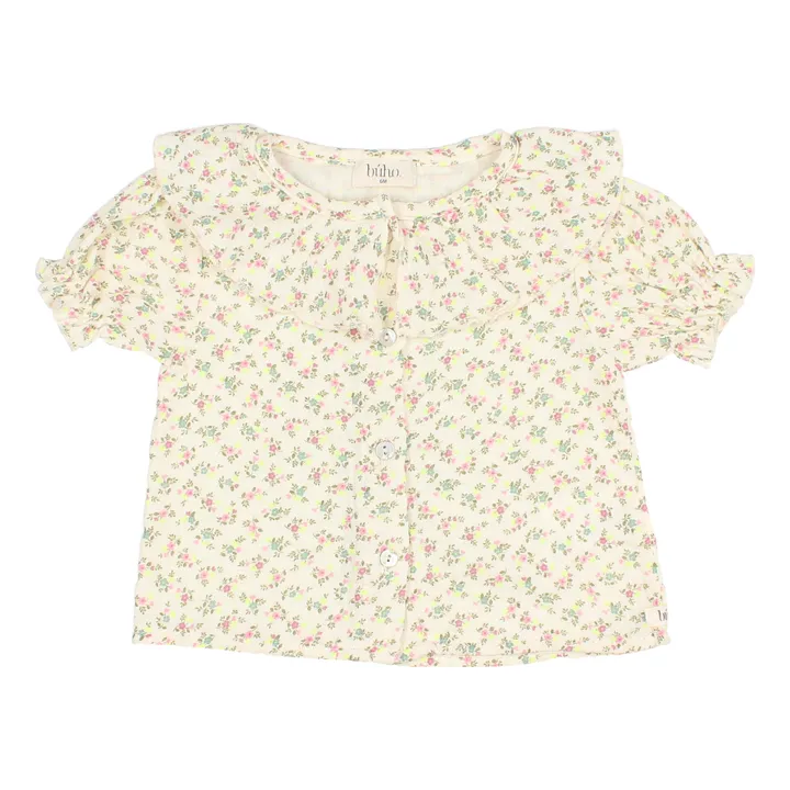 Búho Blouse Gaze de Coton Bio Provence | Ecru