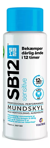 SB12 Sensitive Mundskyl - 250 ml.
