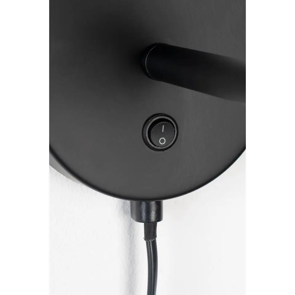 Housecraft Hajo Wandlamp - Zwart