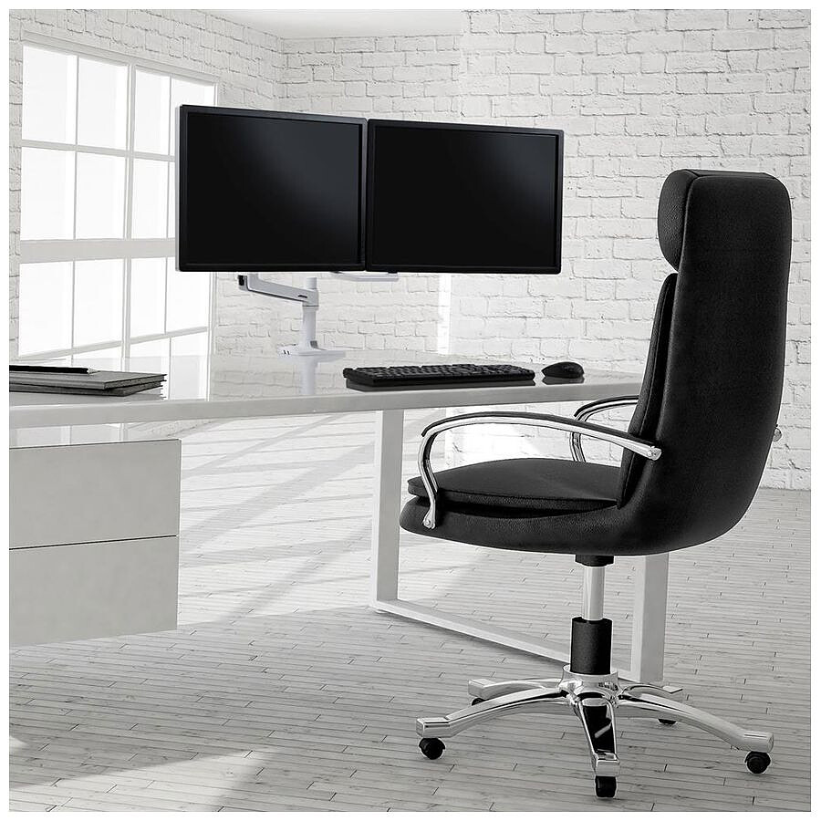 Ergotron LX Dual Direct Blanc