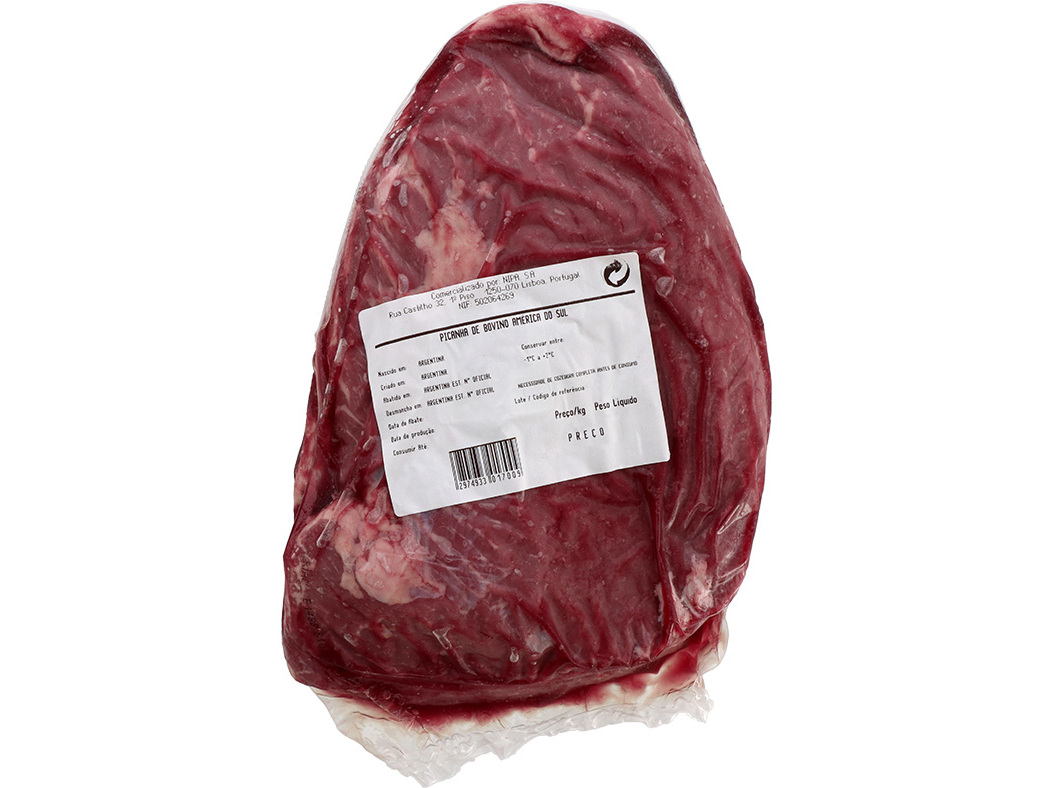 PICANHA DE BOVINO ORIGEM AMÉRICA DO SUL KG