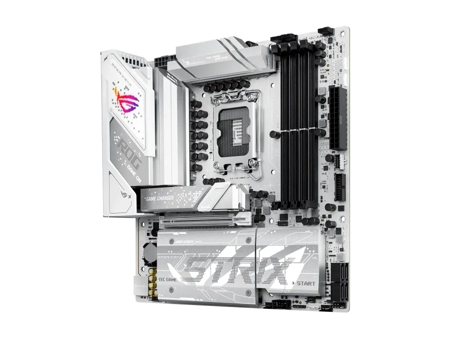 ASUS ROG STRIX B860-G GAMING WIFI - Bundkort - micro ATX - LGA1851 sokkel - B860 Chipset - USB4, USB-C 3.2 Gen 2x2, USB 3.2 Gen 2, USB 3.2 Gen 1 - 2.5 Gigabit LAN, Wi-Fi 7, Bluetooth - onboard grafik (CPU påkrævet) - HD Audio (8-kanaler)